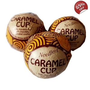 Needlers Ashbury Caramel Cups - Milk chocolate Toffee Sweets