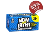Now and Later Blue Raspberry Chew Candy - 6 Piece 26g
