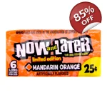 Now and Later Mandarin Orange Chewy Candy Sweets - 6 Piece 26g