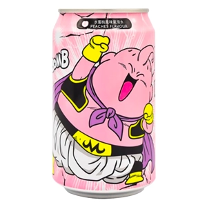 Ocean Bomb Dragon Ball Z Buu Peach Flavour Sparkling Water 330ml Can