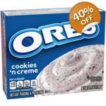 Jell-O - Oreo Cookies and Creme Instant Pudding Mix -Filling- 119g Box