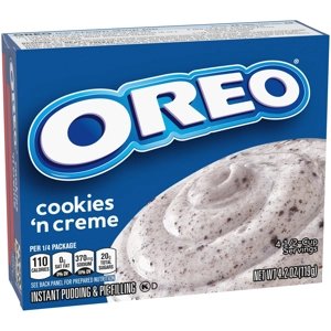 Jell-O - Oreo Cookies and Creme Instant Pudding Mix -Filling- 119g Box