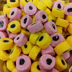 Coconut Rolls - Liquorice Coconuts