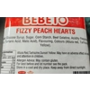 Peach Hearts - Bebeto Heart Shaped Jelly Peaches