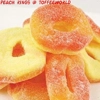 Bebeto Mini Peach Rings - Fizzy Jelly Sweets