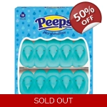 Peeps Blue Marshmallow Chicks - 15 Chick Easter Pack 127g