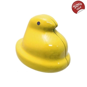 Peeps Chick-Shaped Tinned Hard Candy Sweets - 28g Tin