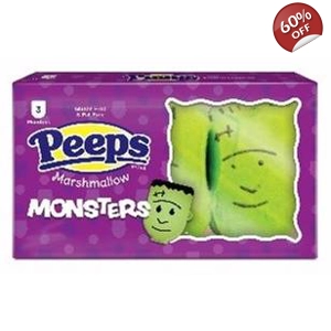 Peeps Marshmallow Monsters Halloween Sweet Treats - 3 Pack - 42g