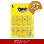 Peeps Marshmallow Yellow Bunnies 12 Pack - 127g - Easter Bunny Treats
