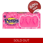 Peeps Pink Marshmallow Chicks - 5 Chick Easter Pack 42g