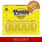 Peeps Yellow Marshmallow Chicks - 10 Chick Easter Pack 85g