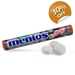 ‎Perfetti Mentos Drop Chewy Liquorice Mint Dragees - 37.5g Roll Pack
