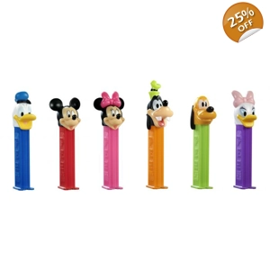 Pez Mickey Mouse Clubhouse Sweets Dispenser with 2 Candy Packs