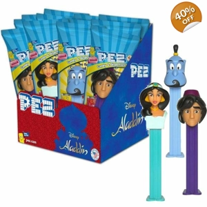 PEZ Aladdin & Friends Sweets Dispenser - Candy Refill Packs removed