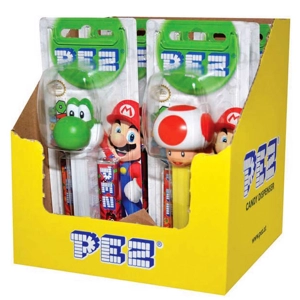 Pez Best Of Nintendo Super Mario Sweets Dispenser with 2 Candy Packs
