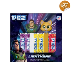 PEZ Disney Pixar Lightyear Gift Set Twin Box - Buzz and Sox Dispensers