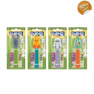Pez Easter Sweets Dispenser with 2 Candy Packs - 17g Blister Pack