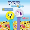 PEZ Emojis Sweets Dispenser Plus 3 Fruit Candy Refill Packs - 24.7g