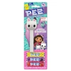 PEZ Gabby's Dollhouse Sweets Dispenser + 3 Candy Packs - Blister Pack