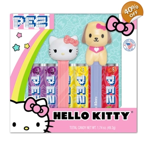 PEZ Hello Kitty Gift Set - Candy Sweets Dispensers Twin Pack Box 49.3g