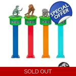 PEZ Jurassic World Click & Play Sweets Dispenser and 3 Candy Packs