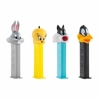 Pez Looney Tunes Sweets Dispenser x 1 and 2 Candy Packs - 17g Pack