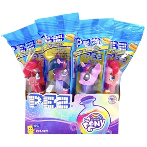 PEZ My Little Pony Sweets Dispenser with 2 Candy Tablet Packs 16.4g
