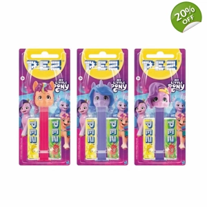 Pez My Little Pony Sweets Dispenser x 1 and 2 Candy Packs - 17g Pack