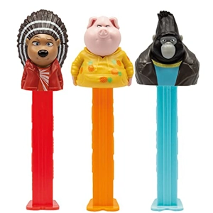 Pez Sing 2 - Sweets Dispenser with 2 Fruity Candy Tablet Packs 17g