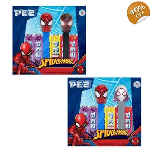 PEZ Spider-Man Gift Set - SpiderMan with Miles Morales or Ghost Spider