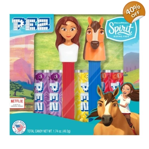 PEZ Spirit & Lucky Gift Set - Sweets Dispensers Twin Pack Box 49.3g
