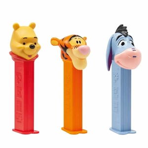 Pez Winnie The Pooh - Sweets Dispenser with 2 Candy Tablet Packs 17g