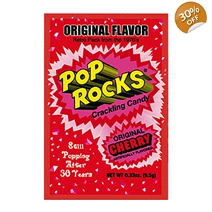 Pop Rocks Cherry Crackling Candy - 9.5g Packet
