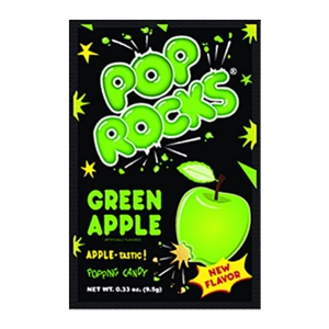 Pop Rocks Green Apple Popping Candy 9.5g Packet
