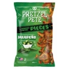 Pretzel Pete Jalapeno Seasoned Pretzel Pieces - 160g Big Bag