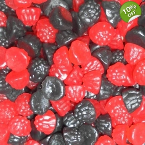 Kingsway Blackberry and Raspberry Gums - Fruit Flavour Gummies