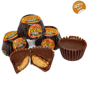 Reeses Dark Chocolate Peanut Butter Mini Cups - Hersheys Reeses