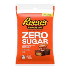 Reese's Peanut Butter Cup Miniatures SUGAR FREE Mini Cups - 85g Bag