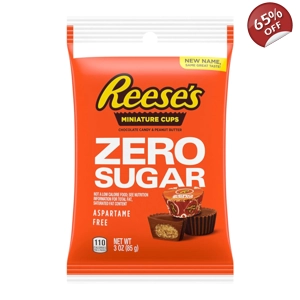 Reese's Peanut Butter Cup Miniatures SUGAR FREE Mini Cups - 85g Bag