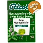Ricola Fresh Mountain Mint Drops - Swiss Herbal Sugar Free Sweets 45g