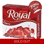Royal Gelatin - Cherry - Gelatine Jelly Mix - 40g Box