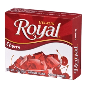 Royal Gelatin - Cherry - Gelatine Jelly Mix - 40g Box