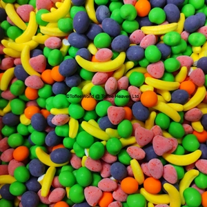 Runts - Fruit-Shaped Crunchy Candies - American Candy Sweets