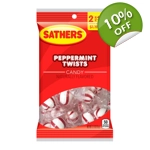 Sathers Peppermint Twists - 91g Pack