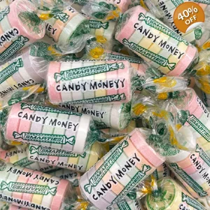Smarties Candy Money Mini Roll Packs - Dollars and Cents Monies