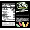Sour Jacks Original Fruity Candy Sweets - 25.5g Pack