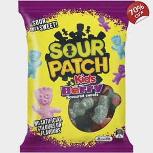Sour Patch Kids Berry - Gummy Chewy Sweets - 170g Bag - AUSTRALIA