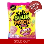 Sour Patch Big Kids Heads - Soft Chewy Candy Sweets - 141g Bag