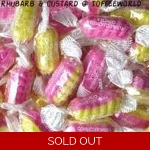 Stockleys Rhubarb & Custard Twist Traditional Retro Sweets Stockleys Rhubarb & Custard Twist Traditional Retro Sweets