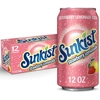 Sunkist Strawberry Lemonade Soda - 355ml Soft drink Can